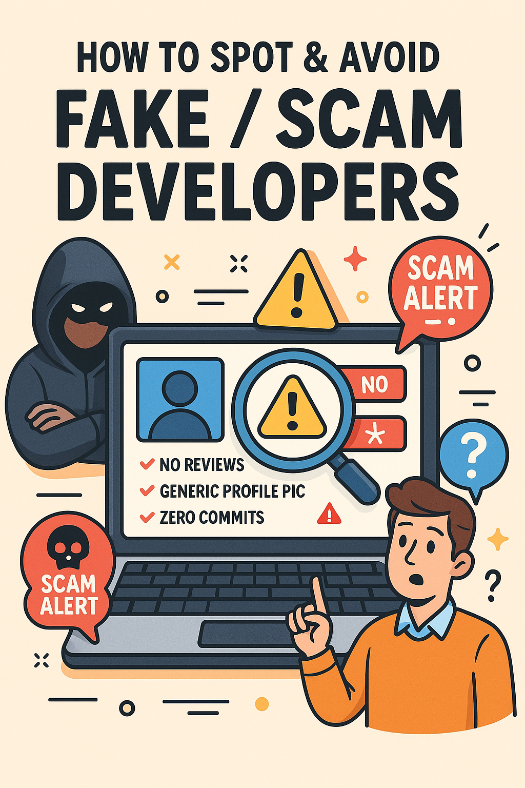  How to Spot and Avoid Fake Developer Scammers (Before They Drain Your Wallet and Sanity!)